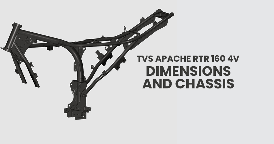 Tvs Apache RTR 160 4V Dimensions And Chassis