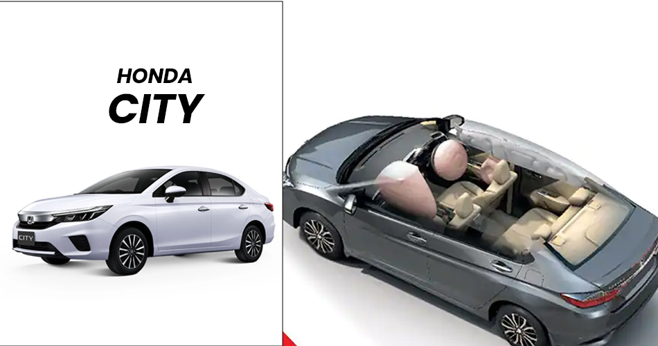 Honda City – 6 Airbags