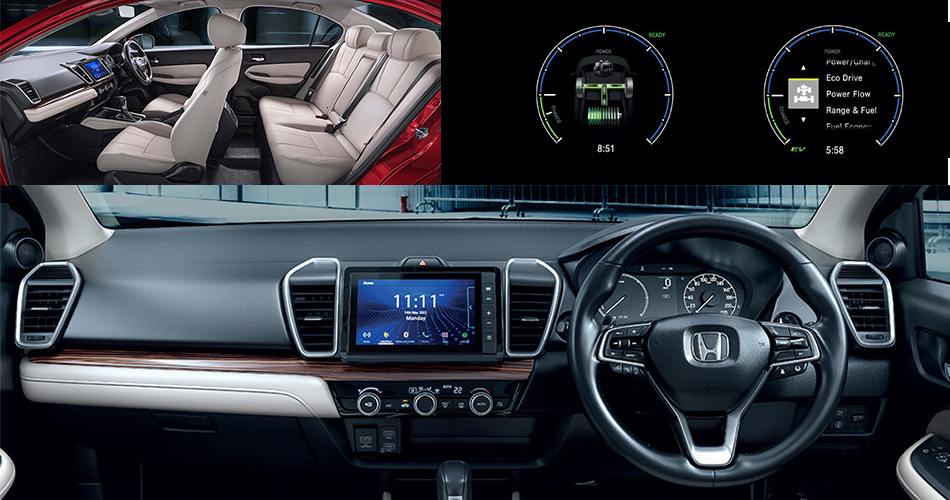 Honda City Hybrid Edition E HEV Interrior